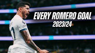 EVERY CRISTIAN ROMERO GOAL  HIGHEST SCORING PREMIER LEAGUE DEFENDER 202324