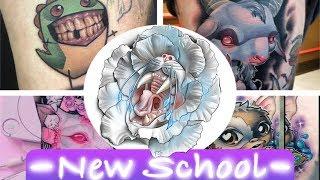 Стили тату  Нью Скул  Tattoo styles  New School #7