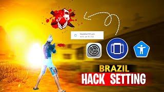 Taskbar Free Fire  Headshots Settings ️  How To Brazil secret Setting  Pixels Free Fire 