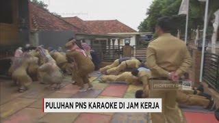 Karaoke di Jam Kerja Puluhan PNS Dihukum Push Up & Squat Jump