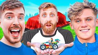 LEGO to Car with Mr Beast and Ryan Trahan