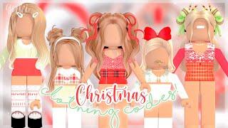 Aesthetic Christmas outfits  Links + Codes ROBLOX