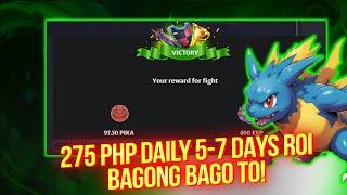 BAGONG CLICK TO EARN - 5-7 DAYS ROI - Lets GO Piikamon NFT Game