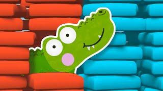 Silly Crocodile Playhouse Fun