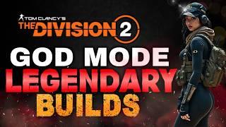 The Division 2 -  TOP 3 BEST SOLO Legendary PVE Builds For Year 6 Season 2 2024