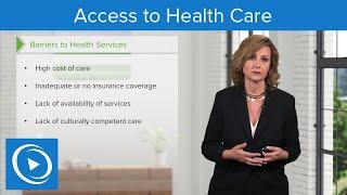 Access to Health Care – Leadership  Lecturio Nursing