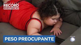 Bebê de 1 ano e 8 meses preocupa a família pelo excesso de peso