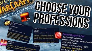WOTLK Classic Profession Picking Guide - Every Class in under 10 minutes
