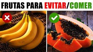 8 Frutas Saudáveis ​​que Você Deveria Comer e 8 que Não Deveria