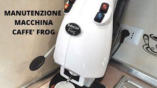 Manutenzione e pulizia filtro macchina caffè FROG