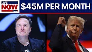 Elon Musk to donate $45 million per month to pro-Trump Super Pac  LiveNOW from FOX