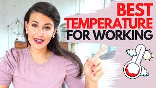 The BEST Room Temperature for Working at Home