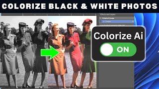 Use AI to Colorize Black and White Photos - Quick & Easy