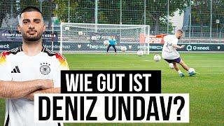 Fussball Challenge vs. Deniz Undav   Wie gut ist der DFB-Star ?