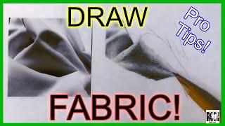 BEGINNERS Guide to Drawing Fabric Realistically Like a Pro RixCanDoIt