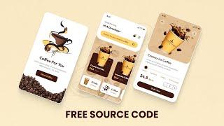 Coffee App Using HTML CSS  Free Source Code  M.A Developer