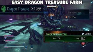 Easy Dragon Treasure Farm - Trials Of The Dragon King Stranger of Paradise Final Fantasy Origin