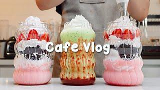 당신은 딸기 파티에 초대받았습니다30mins Cafe Vlog카페브이로그cafe vlogasmrTasty Coffee#491