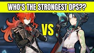 DILUC VS XIAO DPS SHOWDOWN  Genshin Impact DPS Comparison