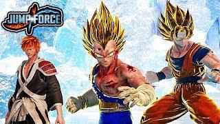 JUMP FORCE Beta - HOW TO TRANSFORM Super Saiyan Transformation & Character Awakening Gameplay