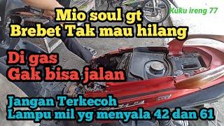 Mio soul gt Brebet gak mau hilang jangan terkecoh lampu mil yg menyala