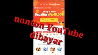 Viral nonton YouTube dibayar