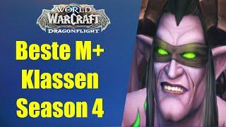 BESTE M+ Klassen - Season 4 Tier List  WoW Dragonflight