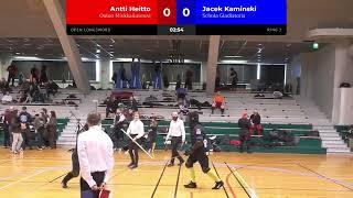 Late Parry and Riposte with after blow defence Helsinki Longsword Open 2024