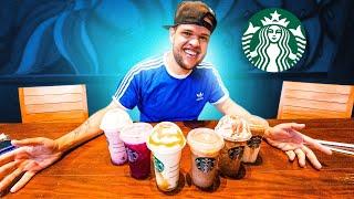 COMPREI varios STARBUCKS pra testar por VOCÊS ‹ EduKof ›