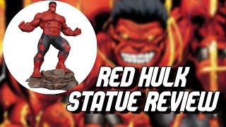 RED HULK Statue Unboxing and Review