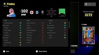 Blitz Curler Phil Foden Training Guide  eFootball 2024