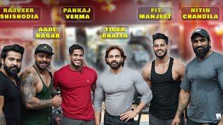 Aaj Saare Fitness YouTuber Bhaiyo Ke Sath Kiya Zabardast Workout ‍️