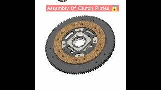 Assembly Of Clutch Plates  #shorts  #solidworks  #short  #autocad