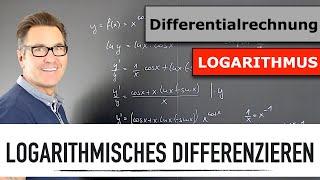 Logarithmische Ableitung  Logarithmisches Differentiation  Differenzieren  Ableiten
