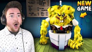 PLAYING THE NEW SPONGEBOB HORROR GAME… crazy endings