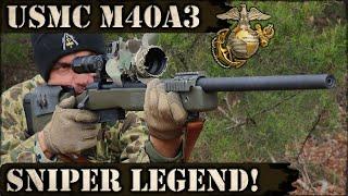 USMC M40A3 Sniper Rifle Legend