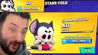 Star Yolundan BEDAVA EFSANEVİ KEDİ KİT Aldım ve MAKSLADIM  Brawl Stars