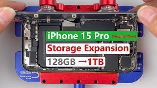 iPhone 15 Pro Storage Expansion  128GB To 1TB