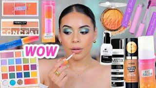 Testing NEW DRUGSTORE MAKEUP First impressions 