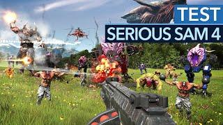 Dumm schießt gut? - Neuer Ego-Shooter SERIOUS SAM 4 im Test