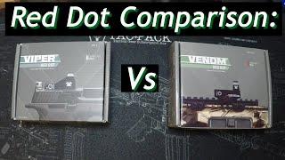 Red Dot Comparison Vortex Viper Vs Vortex Venom