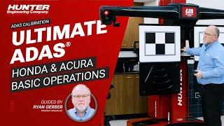 Ultimate ADAS® Basic Operations for Honda & Acura