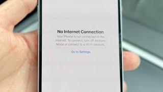 How To FIX No Internet Connection In iPhone App Store 2024