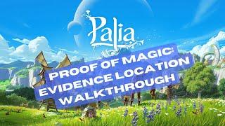 Palia Proof of Magic Walkthrough - Finding all 8 Evidence Locations EASY