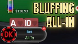 I Cant Stop BLUFFING  Poker Vlog #834