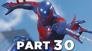 SPIDER-MAN PS4 Walkthrough Gameplay Part 30 - 2099 BLACK SUIT Marvels Spider-Man