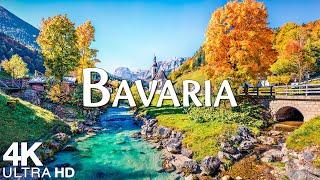 Bavaria 4K UHD Autumn Aerial Film • Stunning Footage Scenic Relaxation  Film with Calming Music