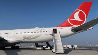 Turkish Airlines Airbus A330-300  Flight from Antalya to Istanbul