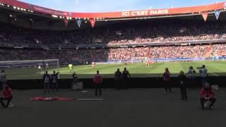 PSG - Stade de Reims highlights CAVANI GOAL