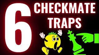 6 CHECKMATE TRAPS that Happened in REAL GAMES  Chess Opening Tricks to Win Fast